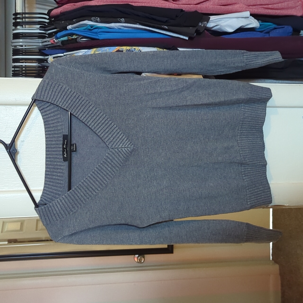 Simple Dark Grey Sweater Shirt